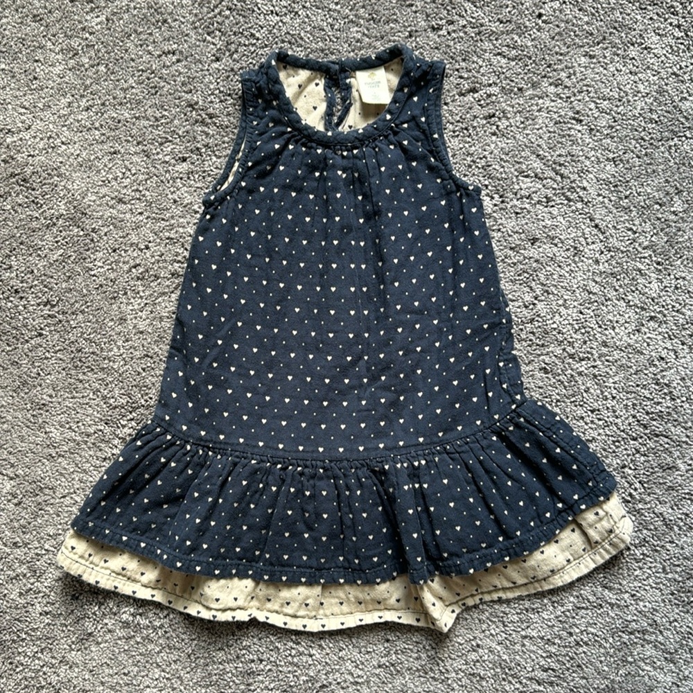 GUC Tucker + Tate Heart Dress Navy Size 4
